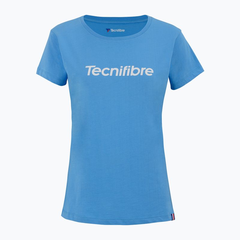 Dámske tričko Tecnifibre Team Cotton Tee azur 3