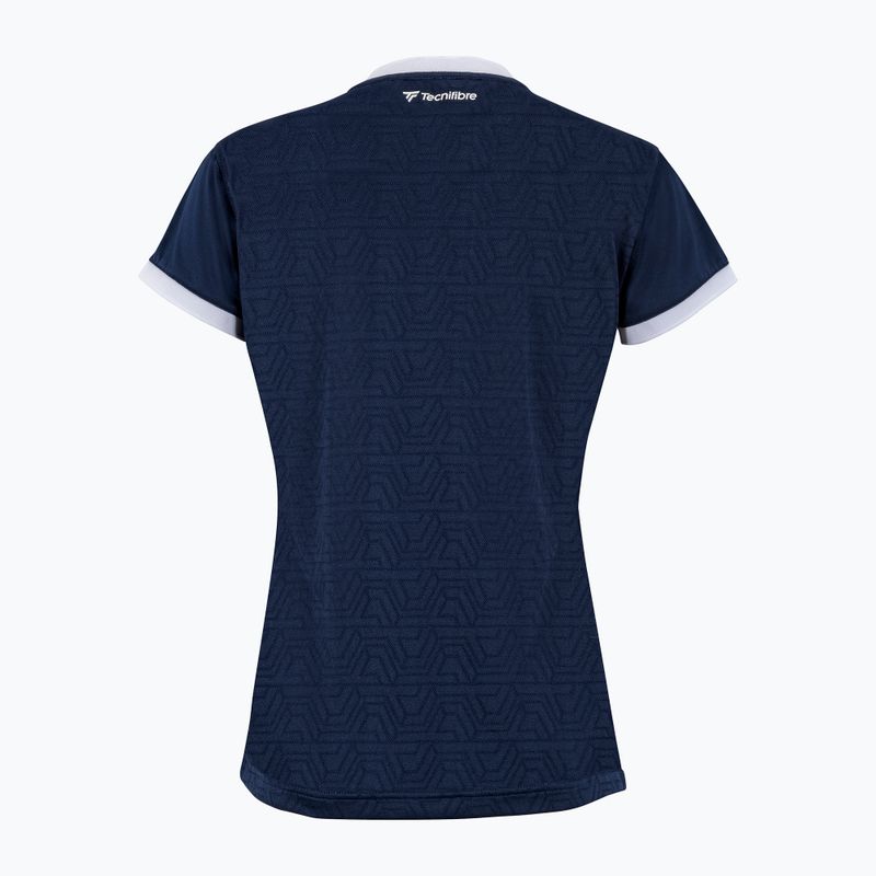 Dámske tenisové polo tričko Tecnifibre Team Mesh navy blue 22WMEPOM31 2