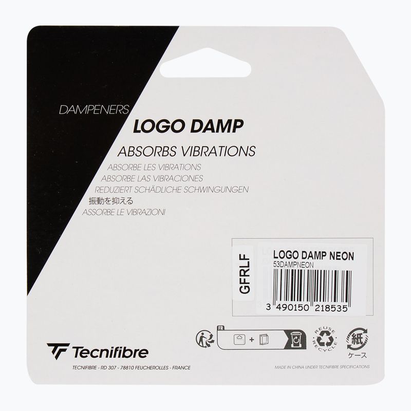 Tlmič vibrácií Tecnifibre Logo Damp 2 ks neón 2