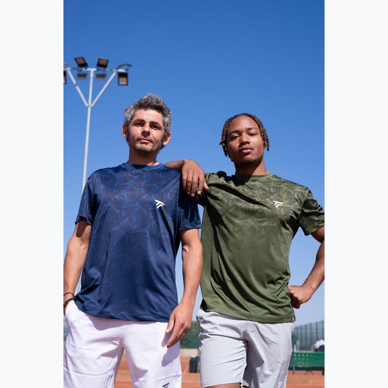 Pánske tenisové tričko Tecnifibre X-Loop Tee marine 8