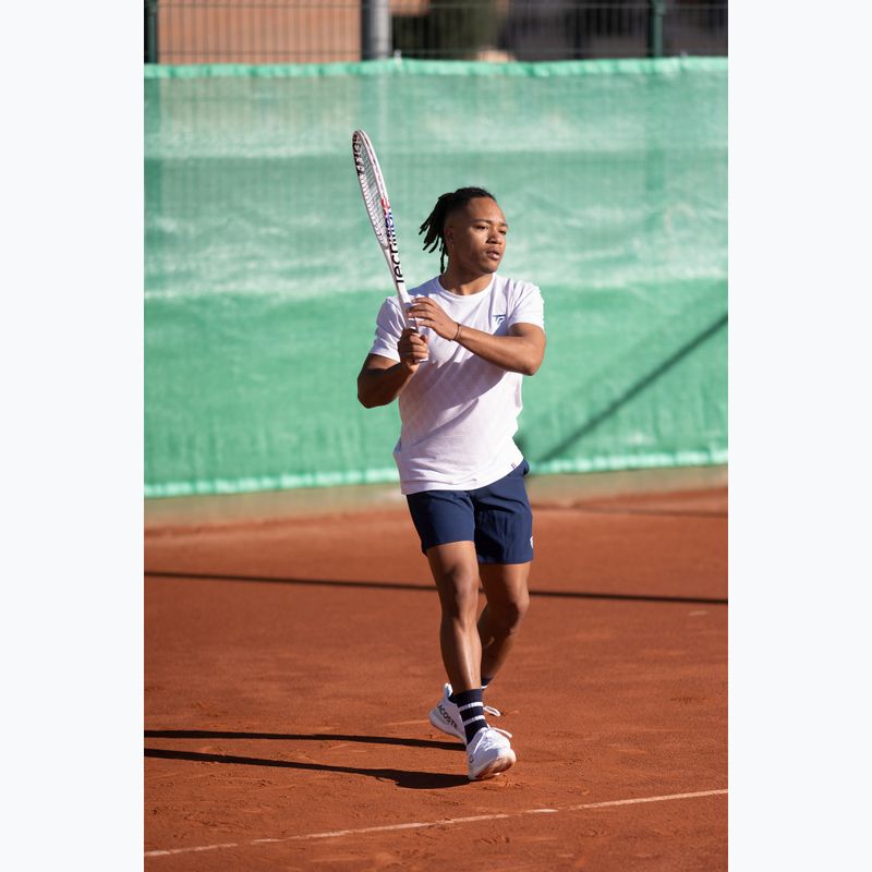 Pánske tenisové tričko Tecnifibre Graphic Tee Stretch white 6