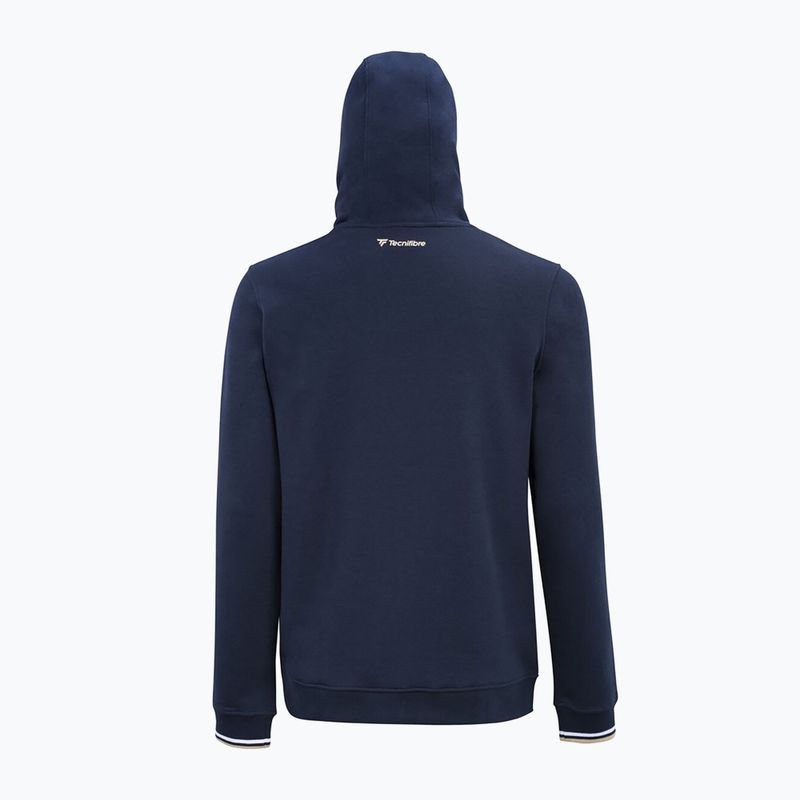 Mikina Tecnifibre Fleece Hoodie navy 2