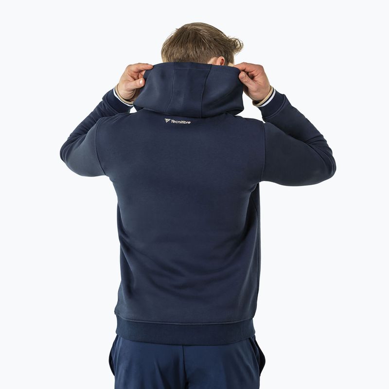 Mikina Tecnifibre Fleece Hoodie navy 7