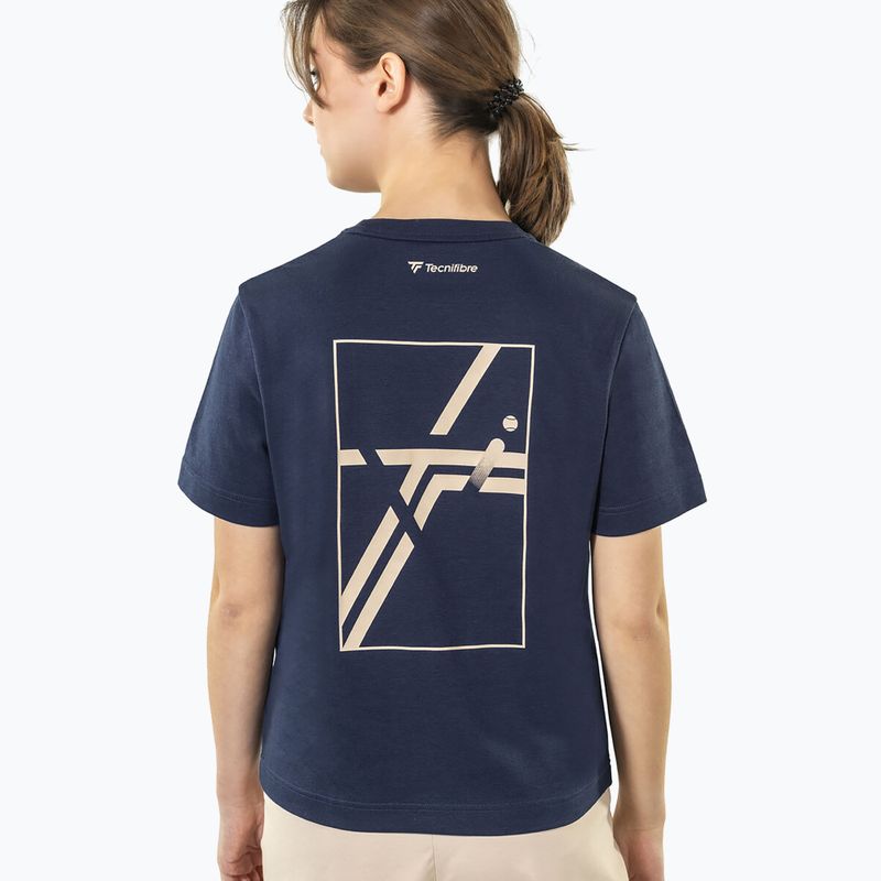 Dámske tričko Tecnifibre Graphic Tee v navy 3