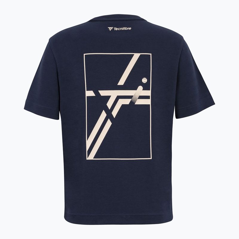 Dámske tričko Tecnifibre Graphic Tee v navy 5