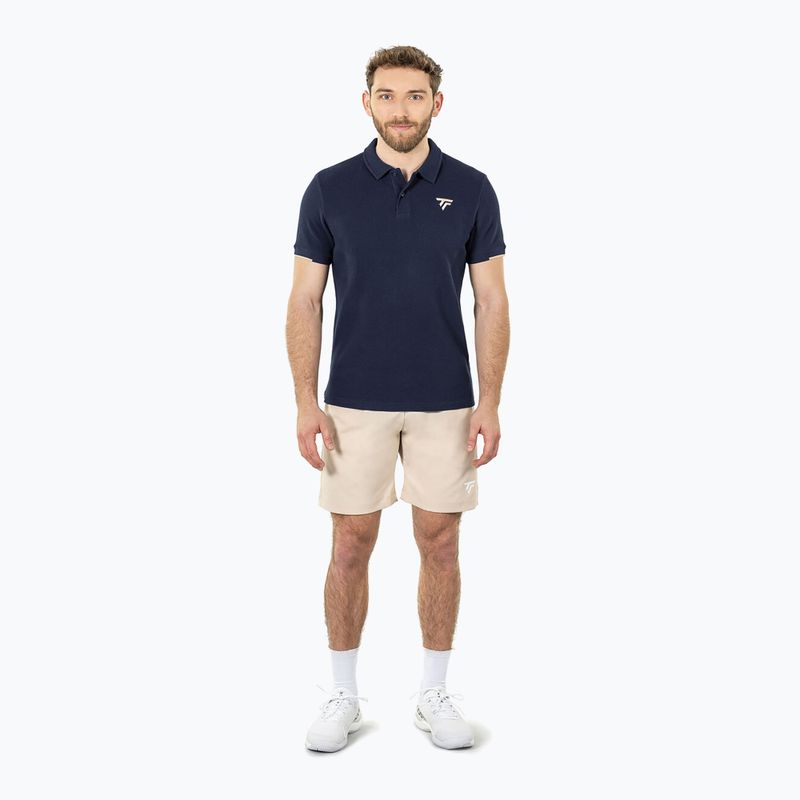 Pánske polo tričko Tecnifibre Polo Pique navy 2