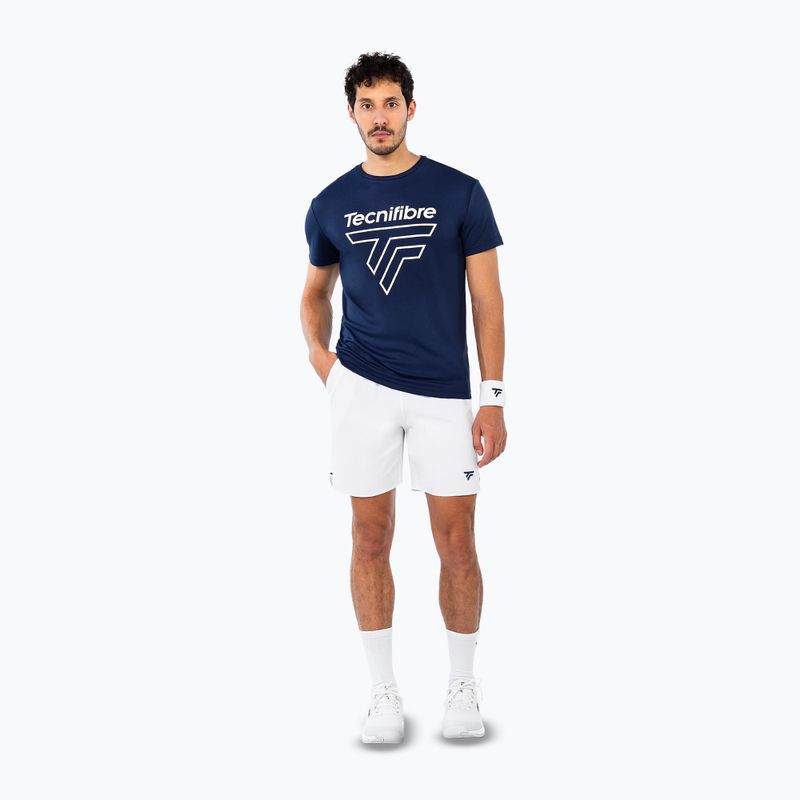 Pánske tenisové tričko Tecnifibre Team Corpo Tee navy blue 2