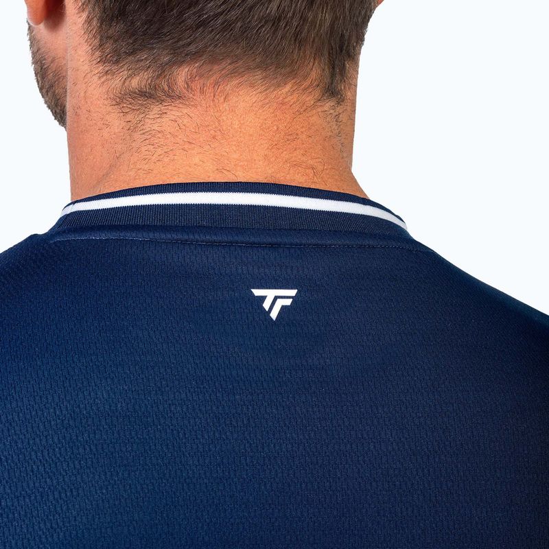Pánske tenisové tričko Tecnifibre Team Tech marine 3