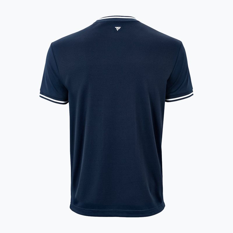 Pánske tenisové tričko Tecnifibre Team Tech marine 5