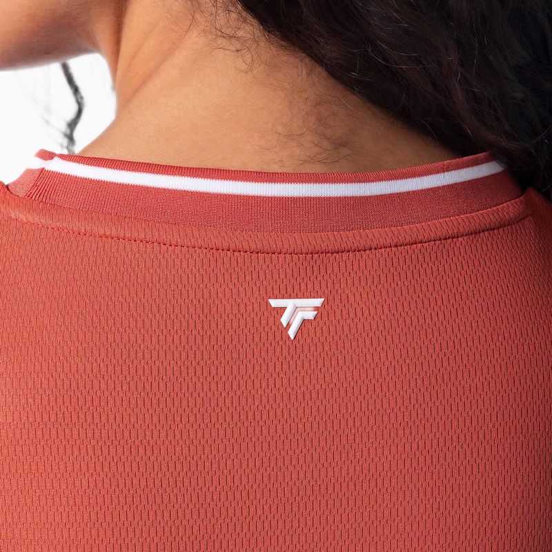 Dámske tenisové tričko Tecnifibre Team Tech terracotta 3