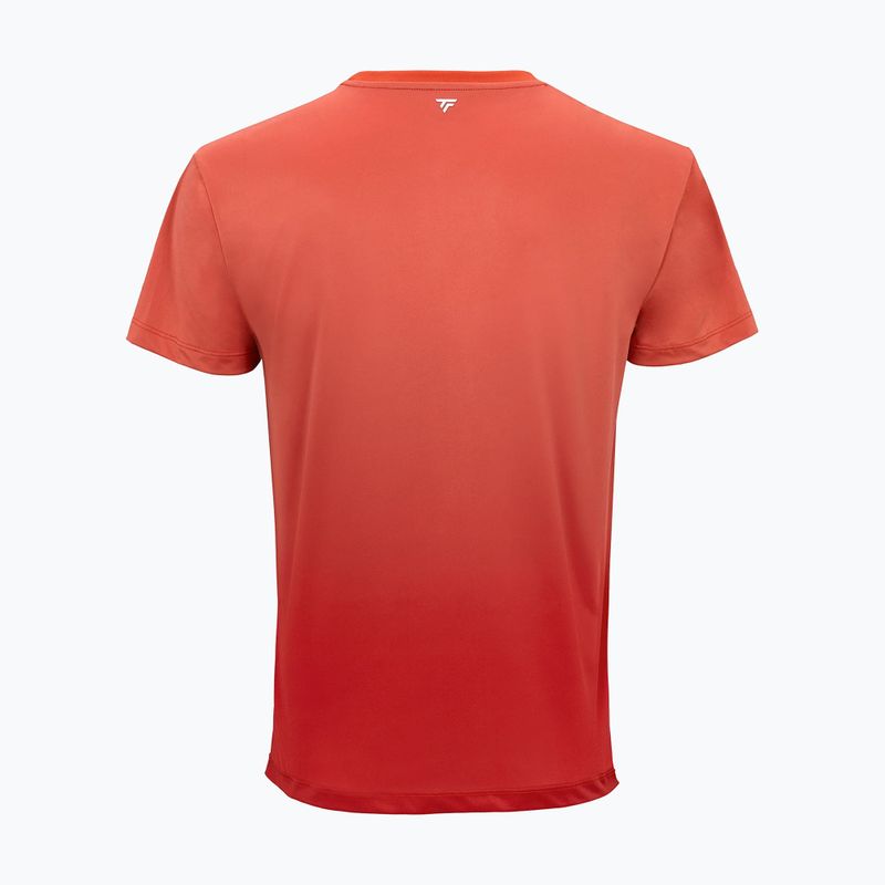 Pánske tenisové tričko Tecnifibre Team X-Loop terracotta 5