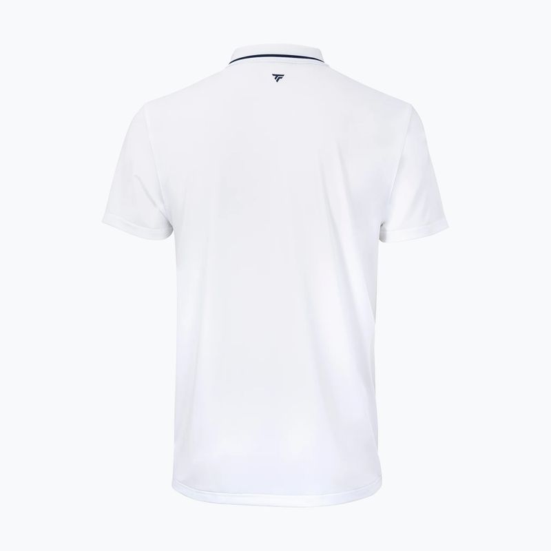 Pánske tenisové polo tričko Tecnifibre Team Tech Polo white 5