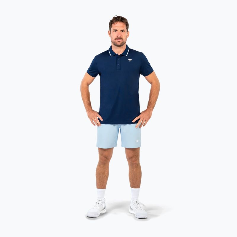Pánske tenisové polo tričko Tecnifibre Team Tech Polo navy blue 2