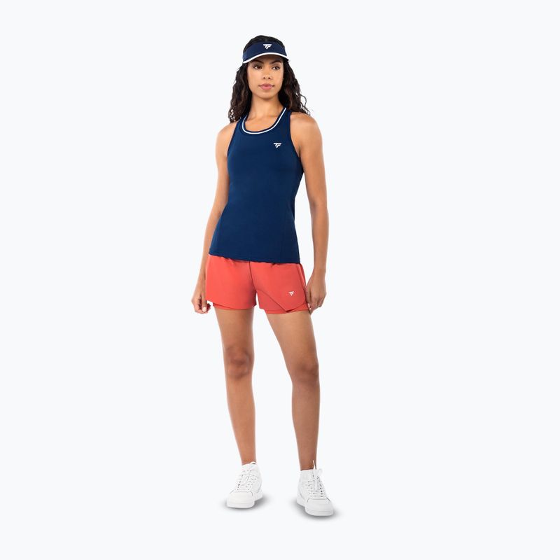 Dámske tenisové tričko Tecnifibre Team Tech Tank Top W navy 2