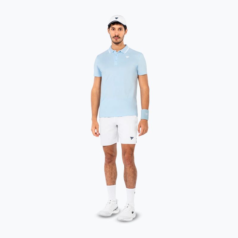 Pánske tenisové šortky Tecnifibre Team Stretch Short white 2