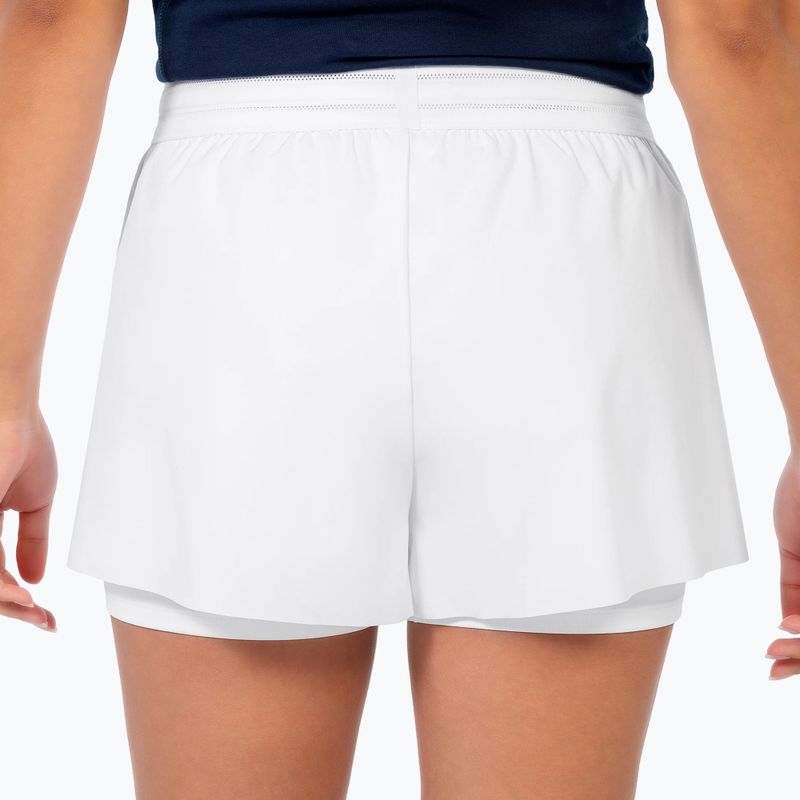 Dámske tenisové šortky Tecnifibre Team Stretch Short W white 4