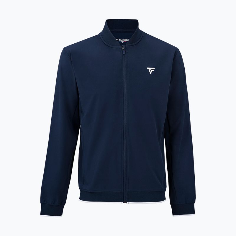 Pánska tenisová mikina Tecnifibre Team Light Jacket navy blue 4