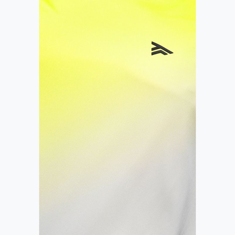 Pánske tenisové tričko Tecnifibre X-Loop Tee white/yellow 6