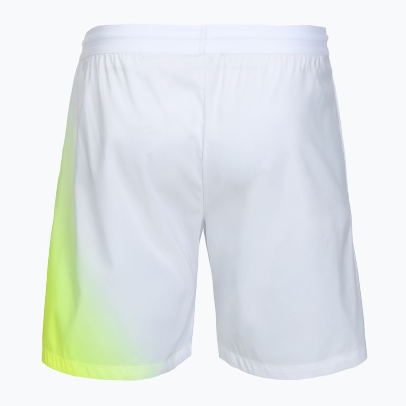 Pánske tenisové šortky Tecnifibre X-Loop white/yellow 6