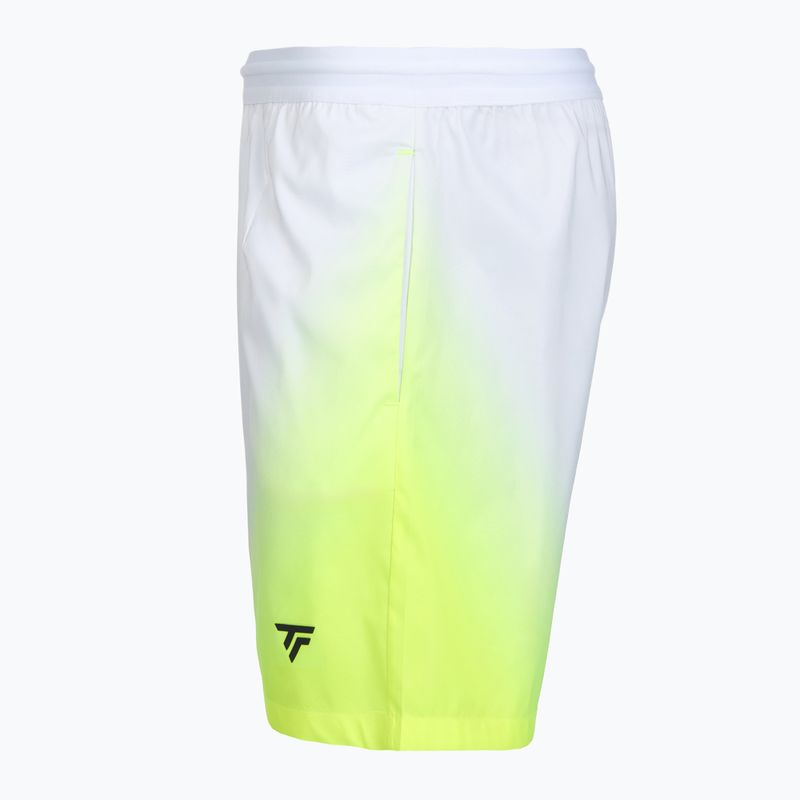 Pánske tenisové šortky Tecnifibre X-Loop white/yellow 7