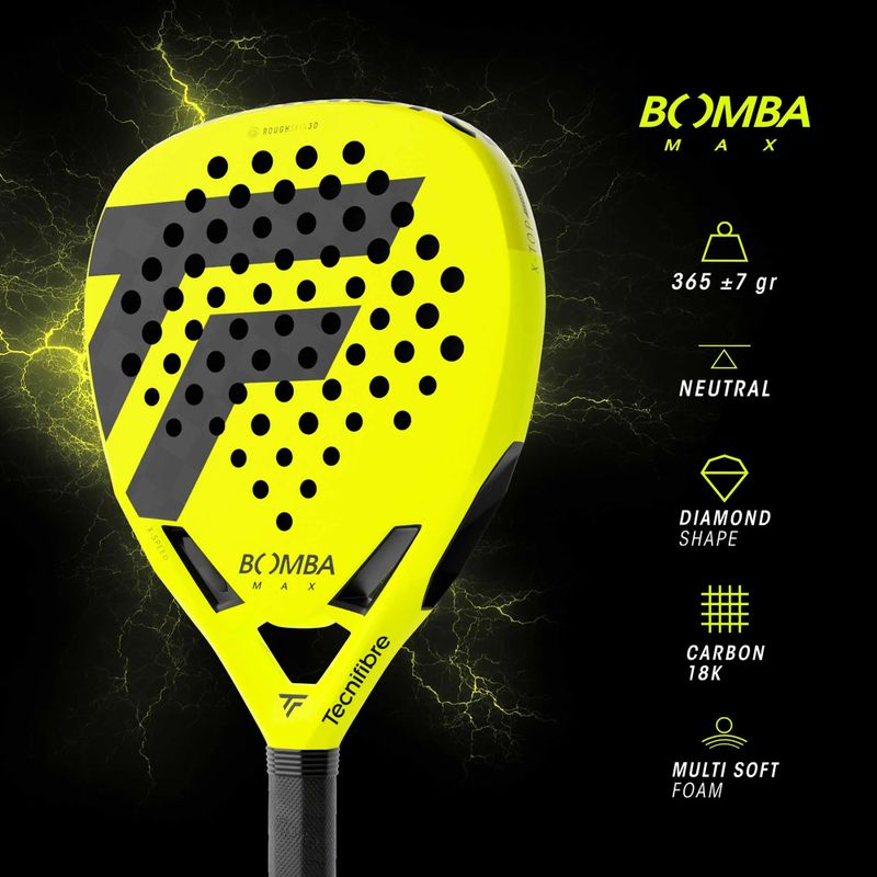 Raketa na padel Tecnifibre Max Bomb 8