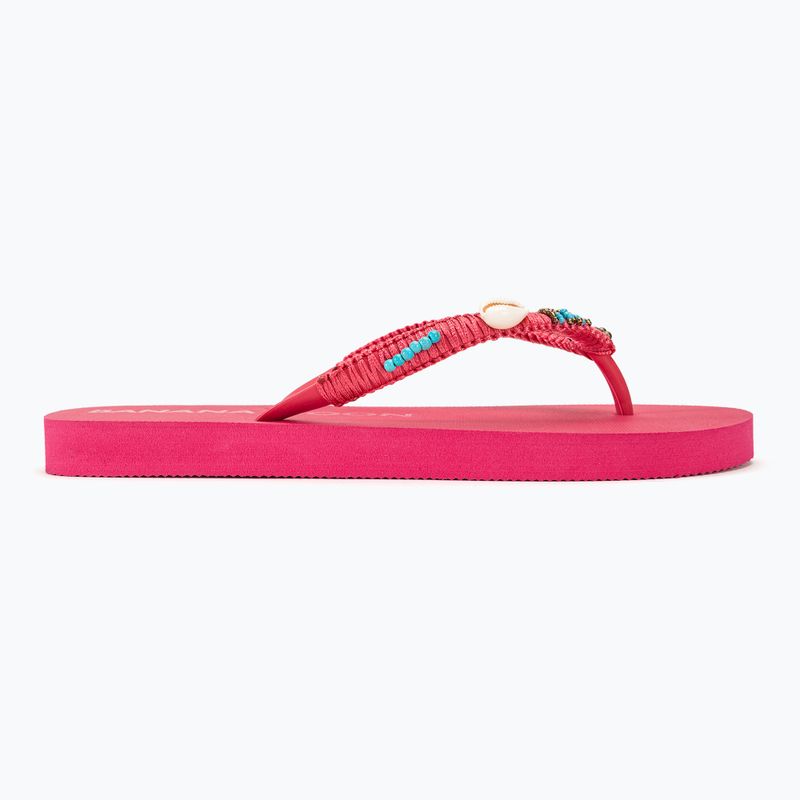 Dámske žabky Banana Moon Luceros Tahuata fushia 2