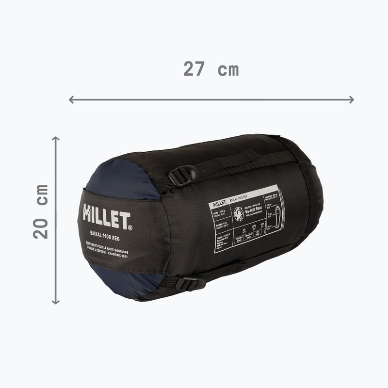 Spací vak Millet Baikal 1100 Regular saphir 5