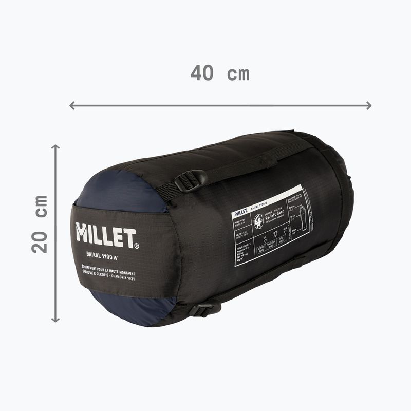 Dámsky spací vak Millet Baikal 1100 saphir 5