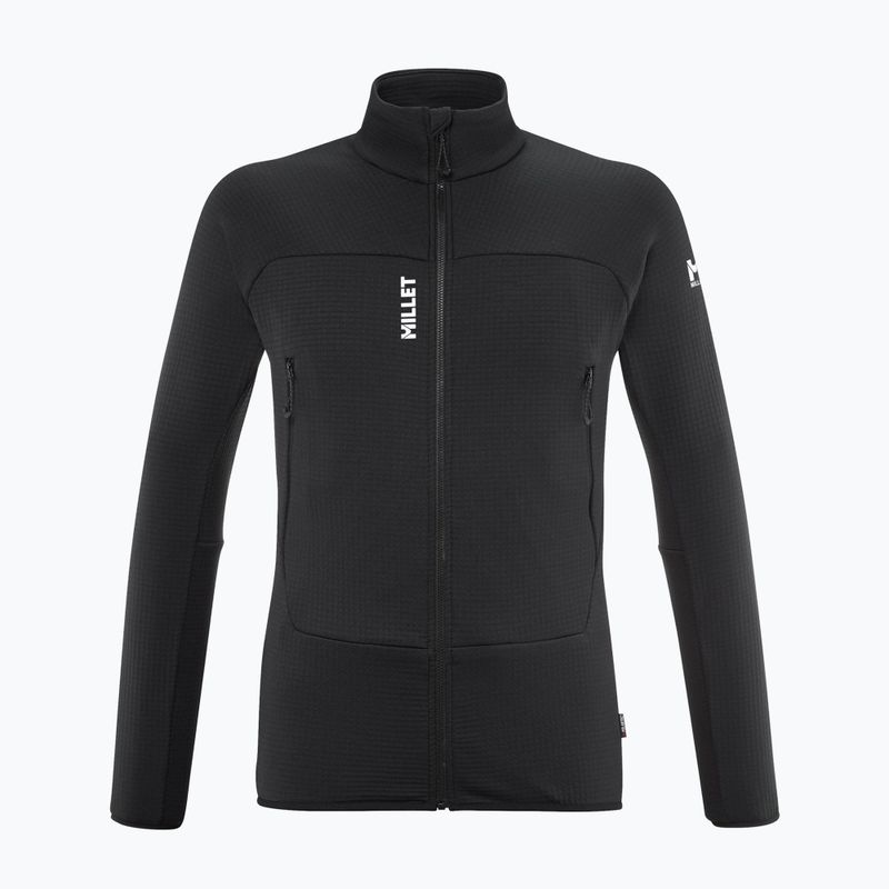 Pánska mikina Millet Fusion Grid black/noir 6