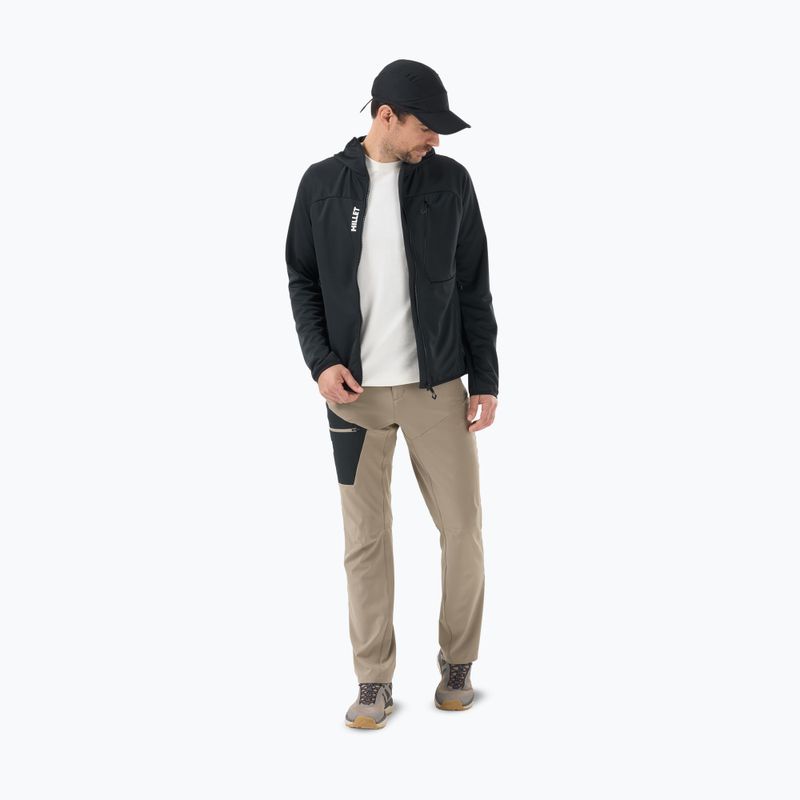 Pánska trekingová mikina Millet Lokka Hoodie III black 2