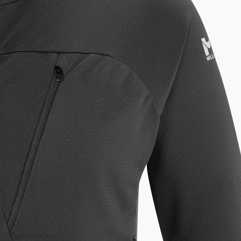 Pánska trekingová mikina Millet Lokka Hoodie III black 8