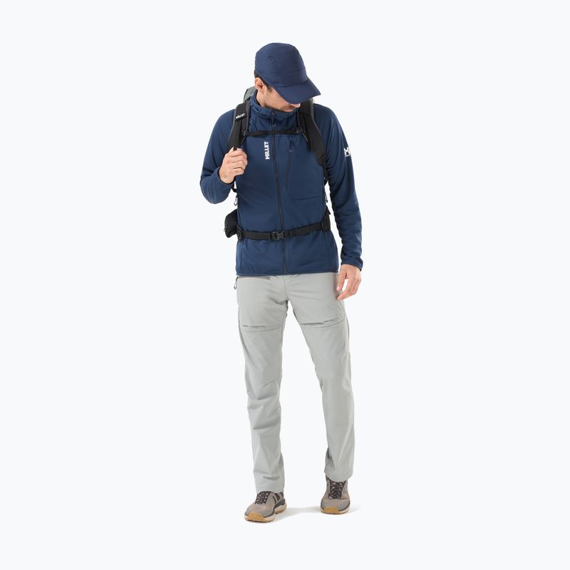 Pánska trekingová mikina Millet Lokka Hoodie III sapphire 2