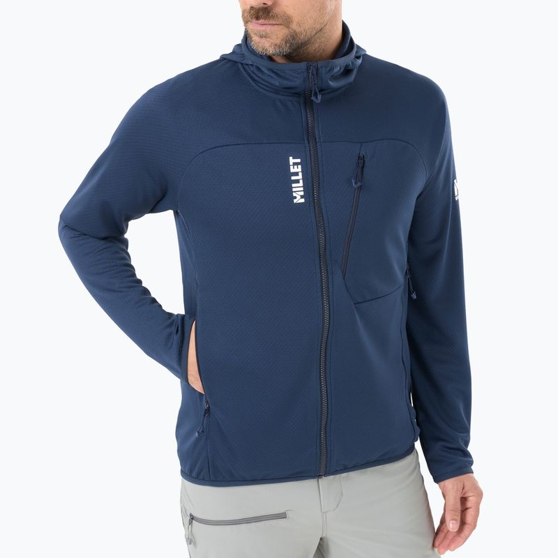 Pánska trekingová mikina Millet Lokka Hoodie III sapphire 4