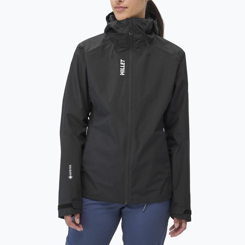 Dámska bunda do dažďa Millet Seneca GTX 2L black/noir