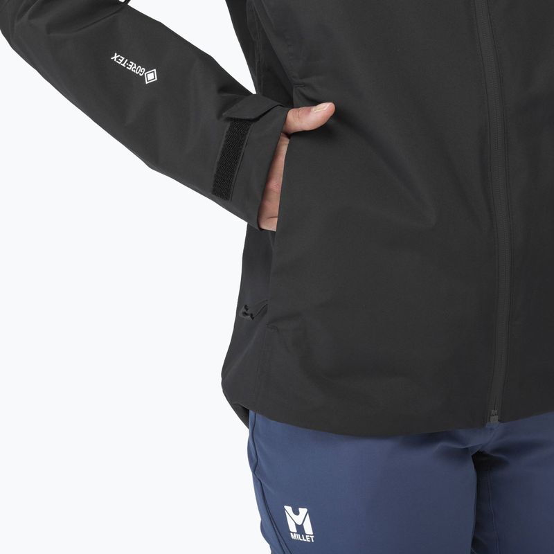 Dámska bunda do dažďa Millet Seneca GTX 2L black/noir 6