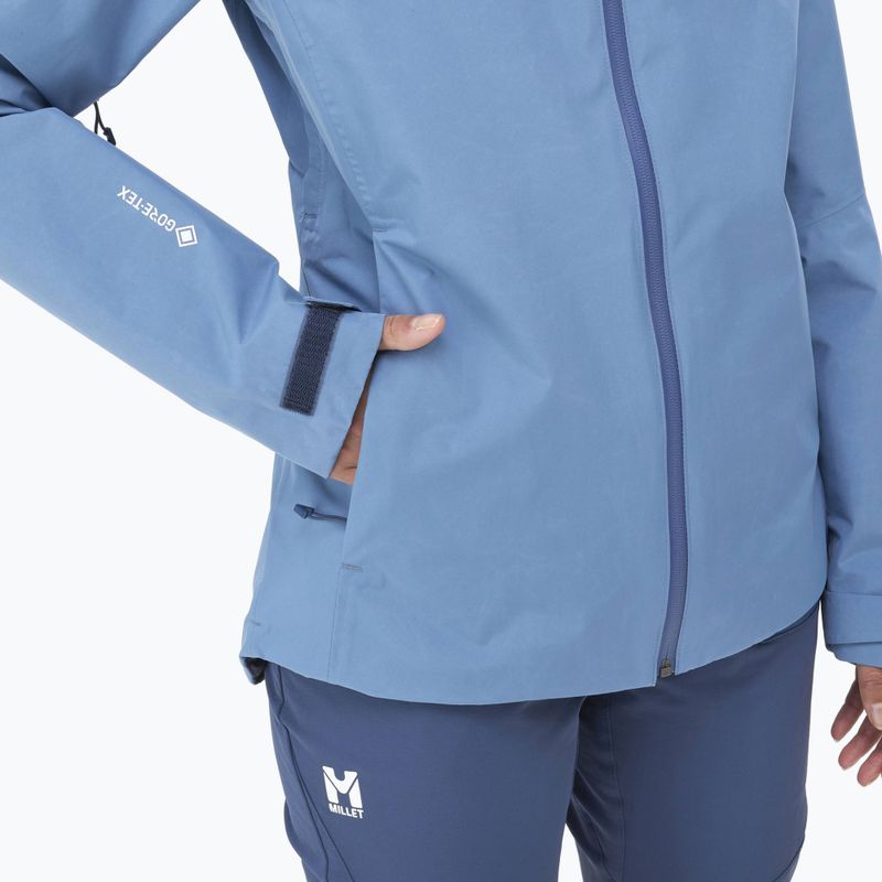 Dámska bunda do dažďa Millet Seneca GTX 2L coronet blue 6