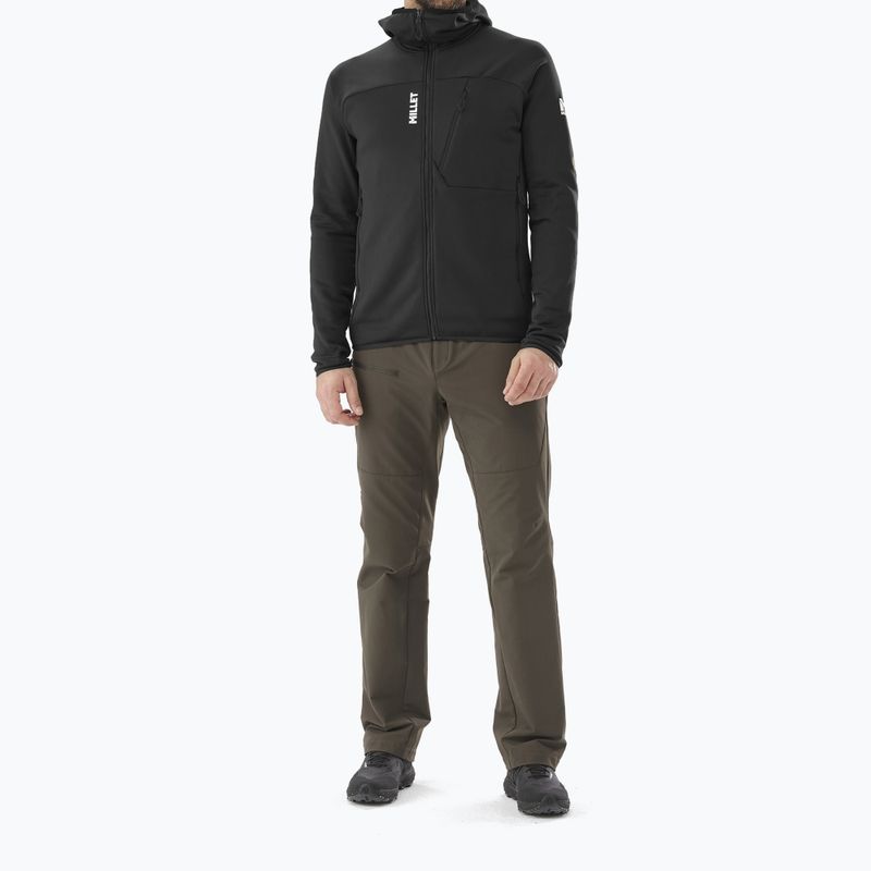 Pánska mikina Millet Seneca Fleece Hoodie black 2