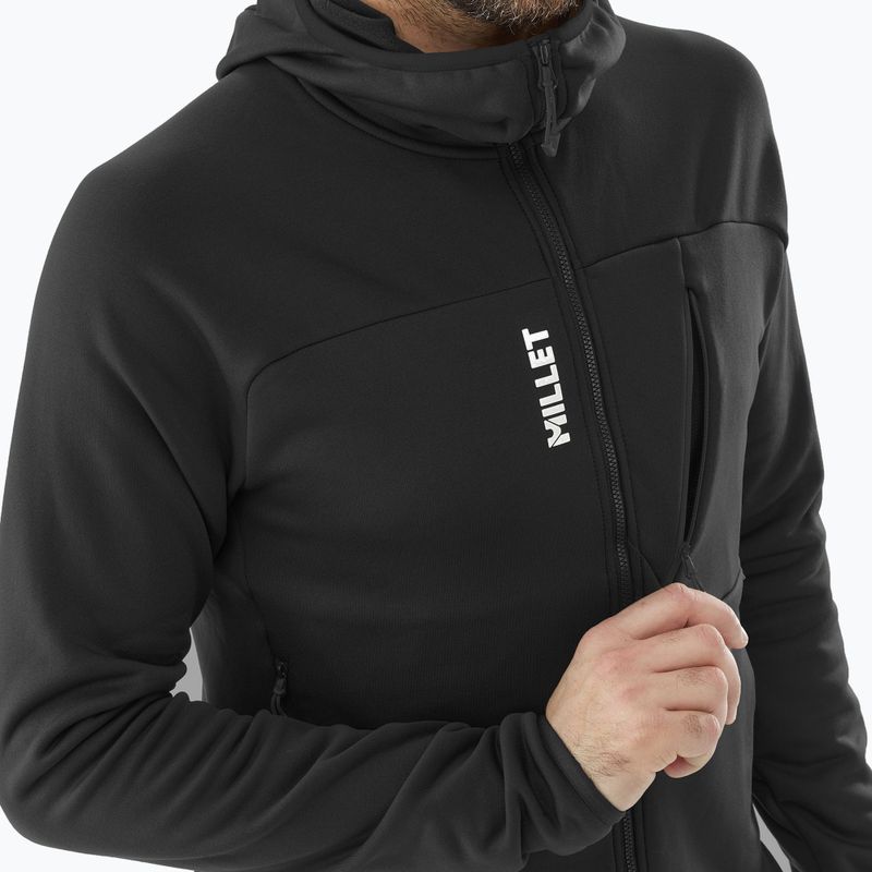 Pánska mikina Millet Seneca Fleece Hoodie black 4
