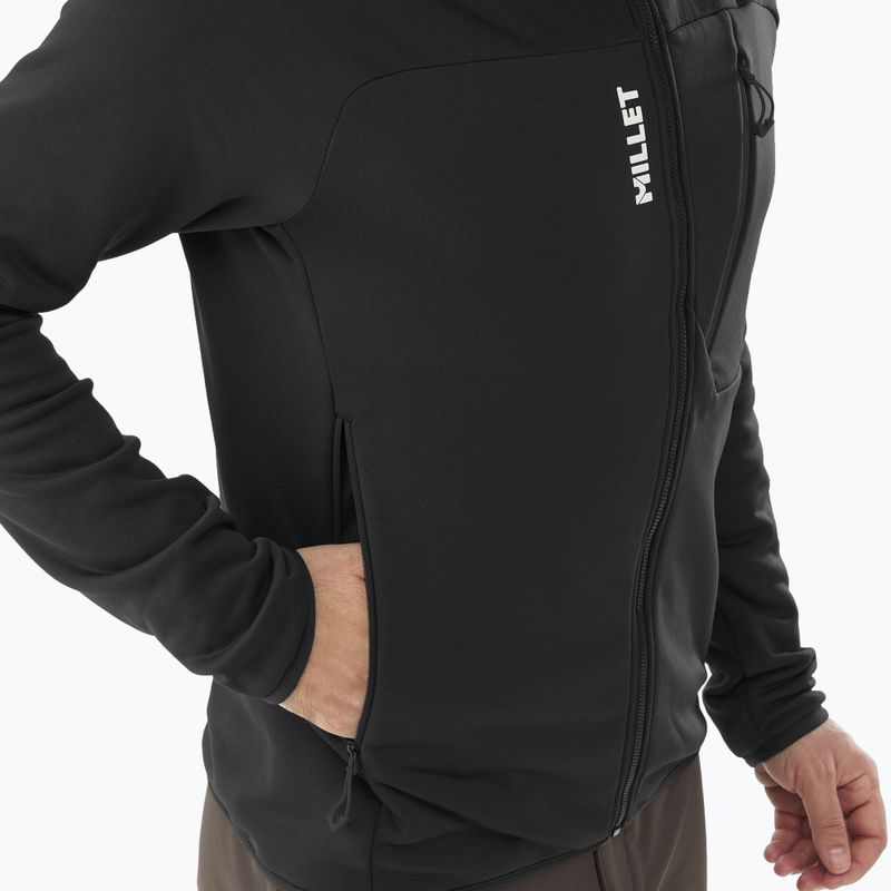 Pánska mikina Millet Seneca Fleece Hoodie black 5