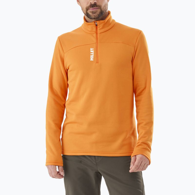 Pánska mikina Millet Seneca Fleece Po maracuja