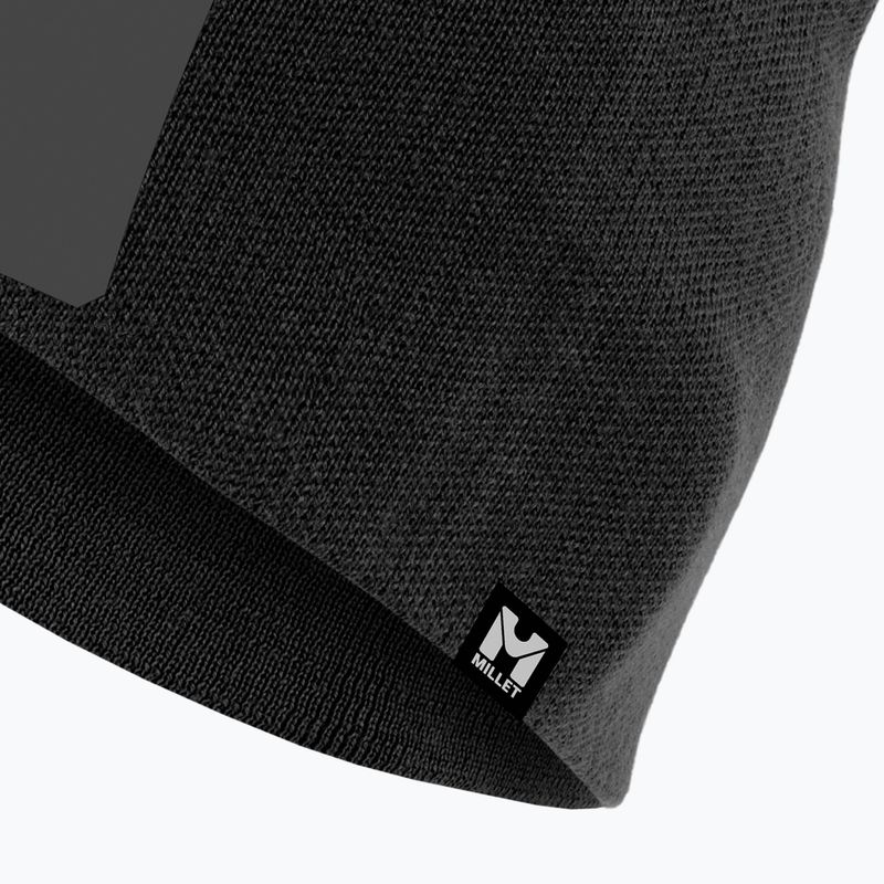 Zimná čiapka Millet Logo Beanie noir/tarmac 3