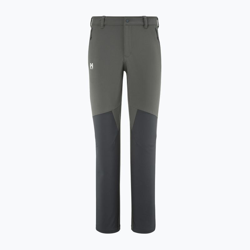 Pánske turistické nohavice Millet Lapiaz dark grey/ black 6