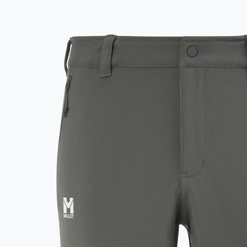 Pánske turistické nohavice Millet Lapiaz dark grey/ black 7