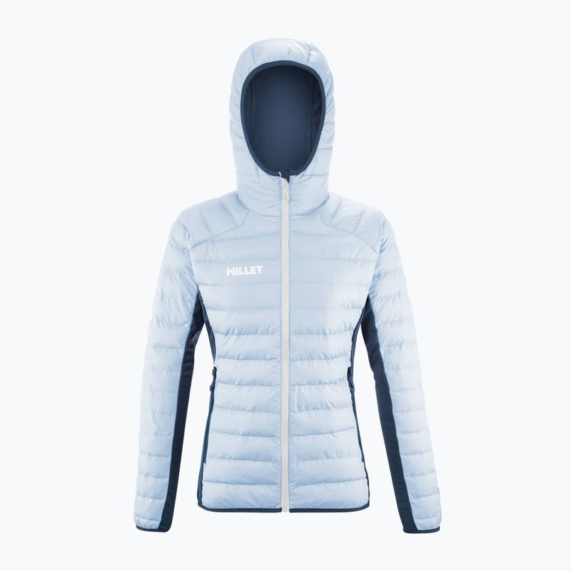 Dámska zateplená bunda Millet Fitz Roy Warm Hoodie iceberg / dark denim
