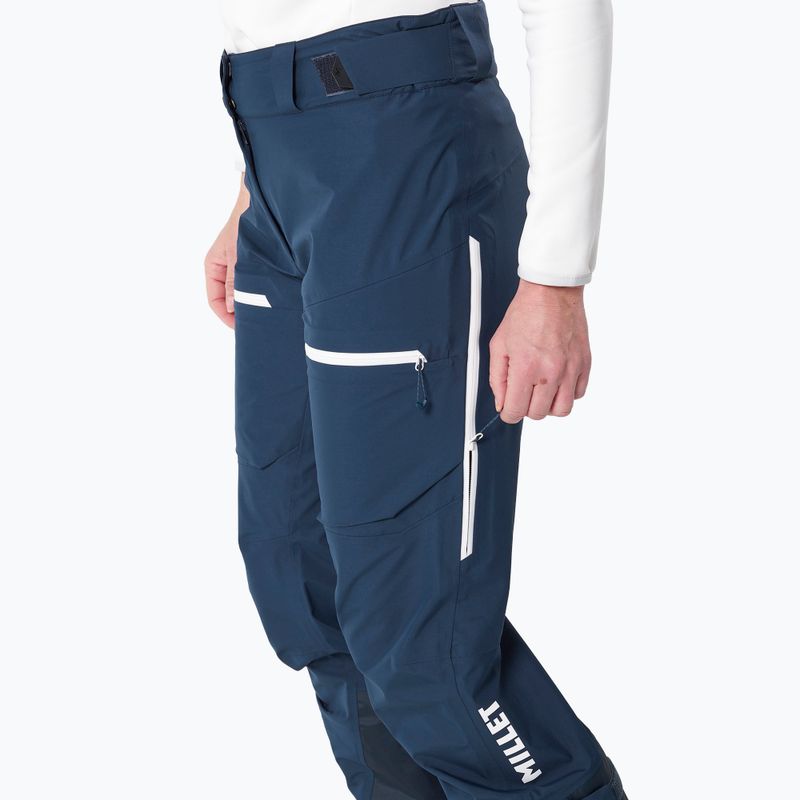 Dámske skialpové nohavice Millet M White 3L navy blue 4