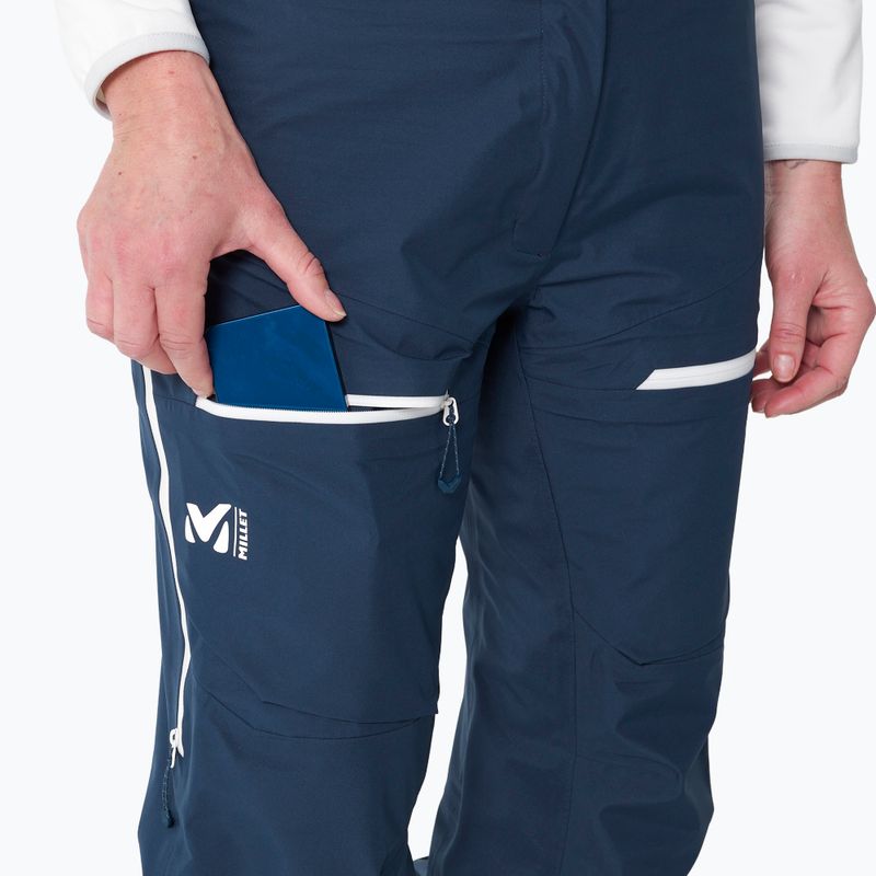 Dámske skialpové nohavice Millet M White 3L navy blue 6