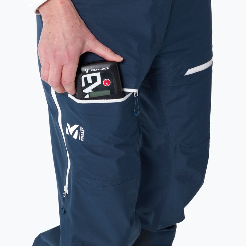 Dámske skialpové nohavice Millet M White 3L navy blue 7