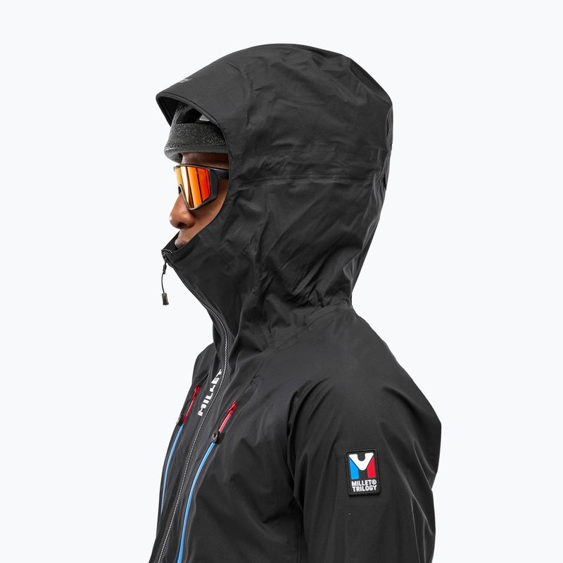 Pánska nepremokavá bunda Millet Trilogy Jorasses PTX black 4
