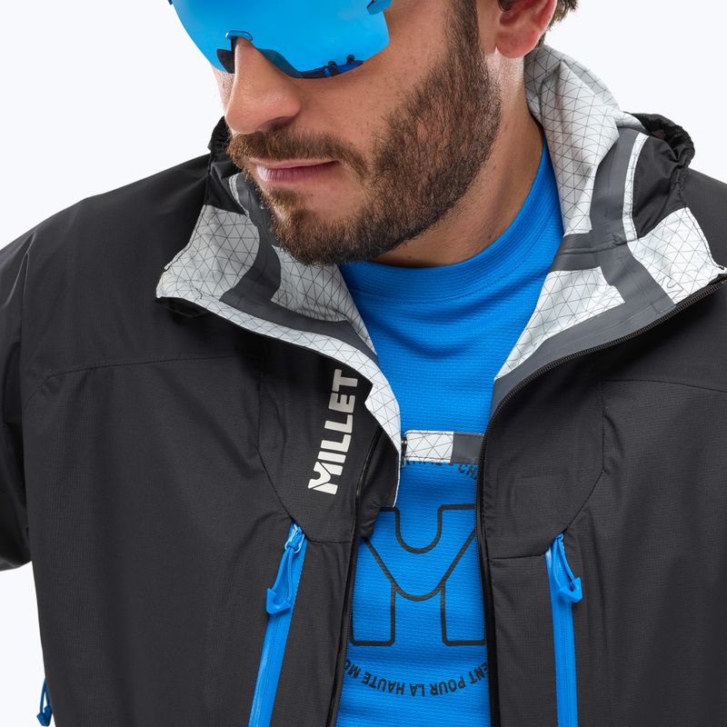Pánska nepremokavá bunda Millet Wanaka Light 2.5L black 7