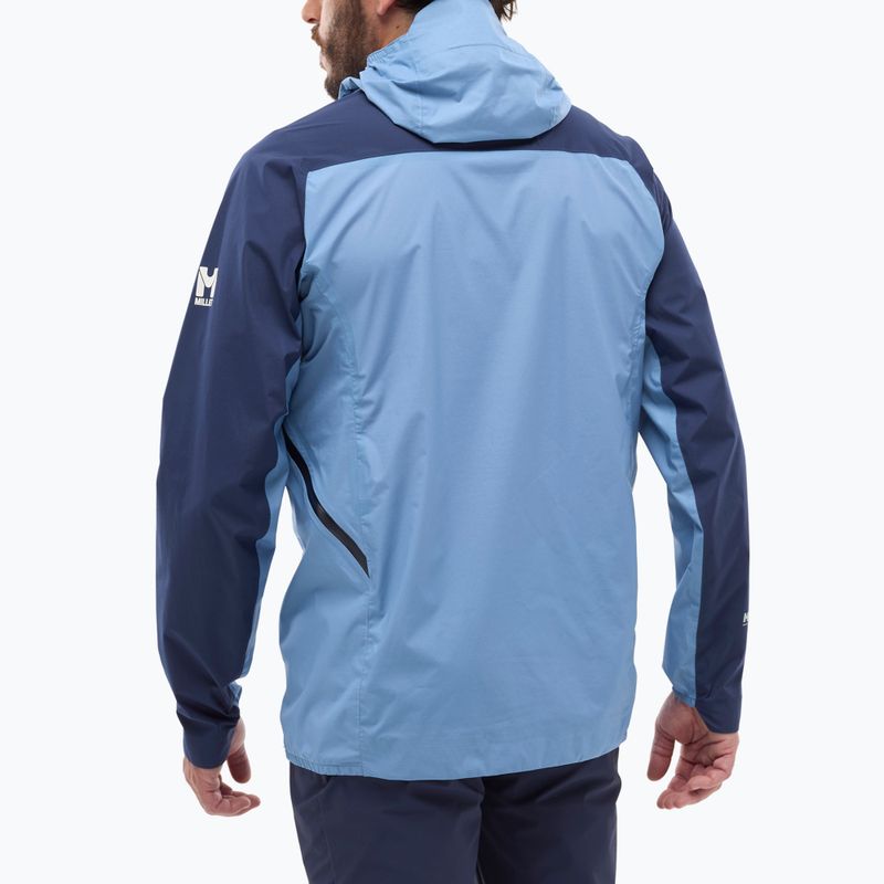 Pánska nepremokavá bunda Millet Wanaka Light 2.5L coronet blue/sapphire 2